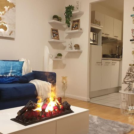 Ferienwohnung Gemütlich u. modern, Balkon,PP,Strand,DeLongi,Heimkino! Glücksburg Exterior foto